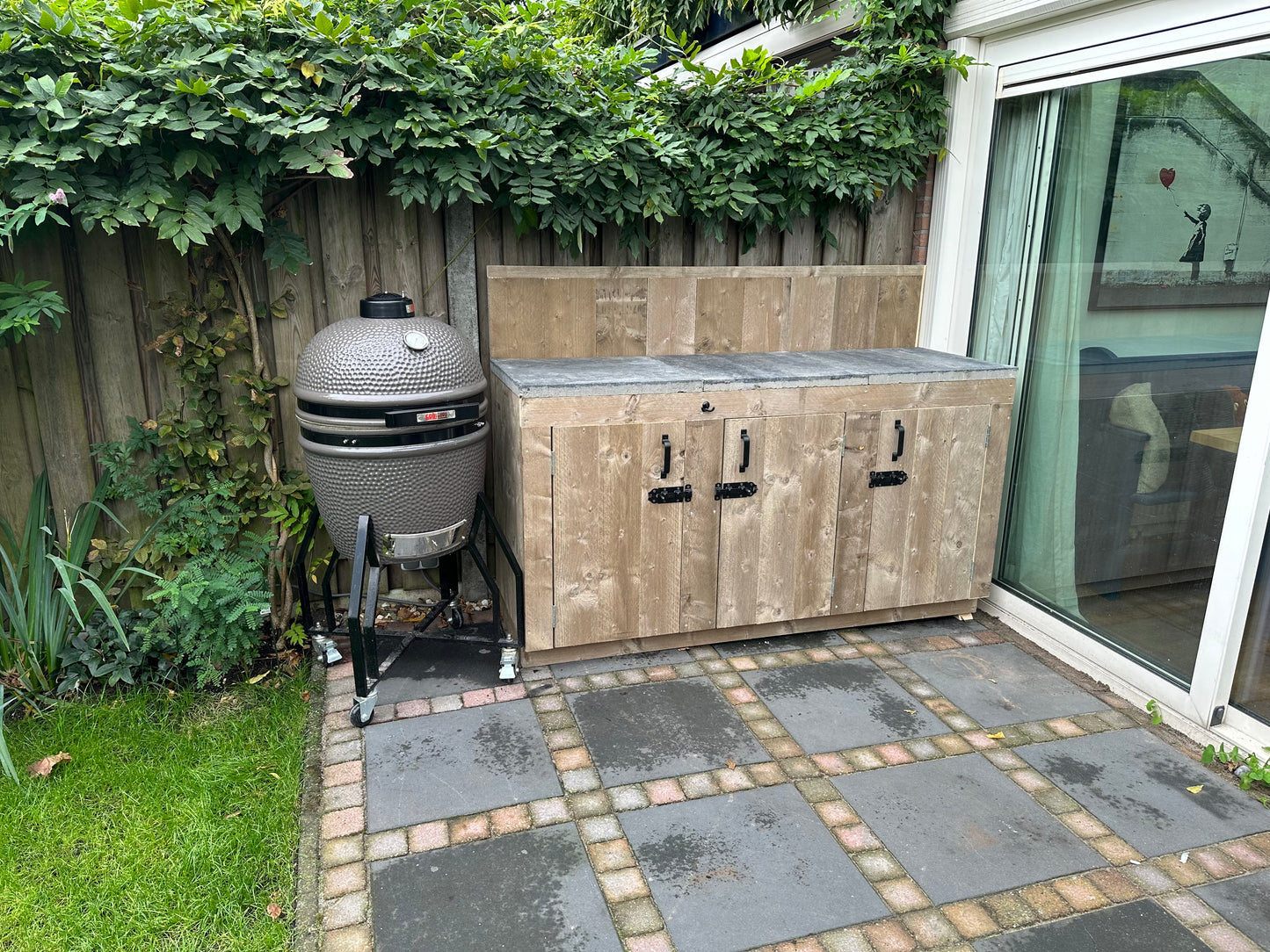 Buiten keuken Koen