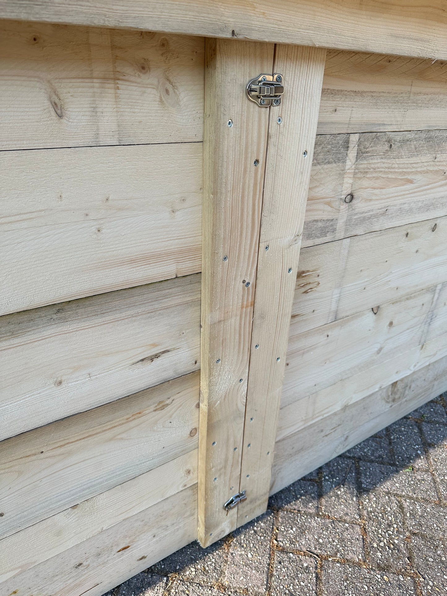 Steigerhouten Inklapbare bar