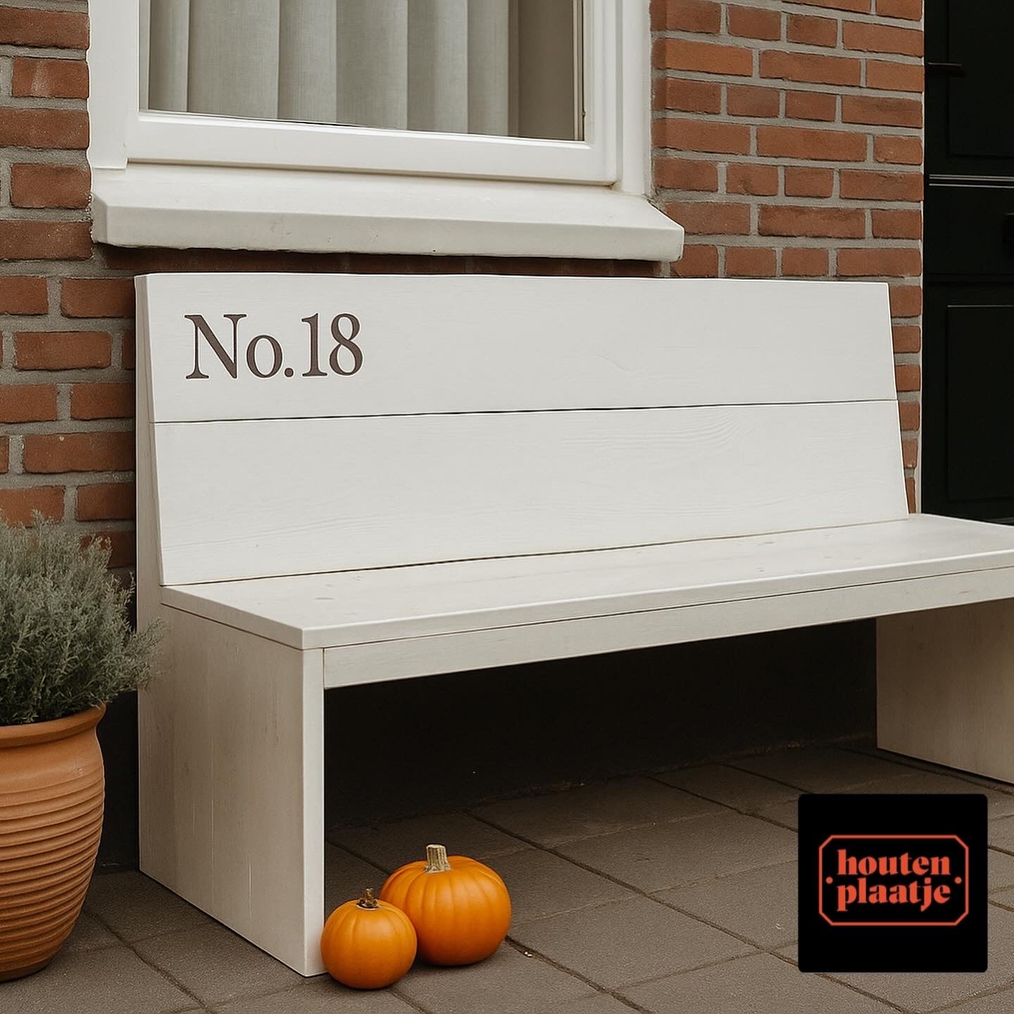 Steigerhouten bank Mike