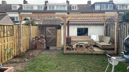 Pergola 7x2 m - Dylan (prijs op aanvraag)