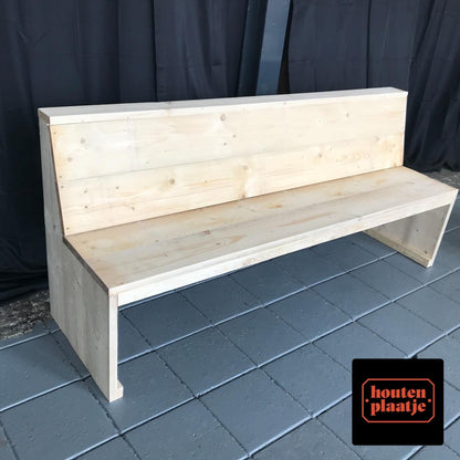 Steigerhouten bank Mike